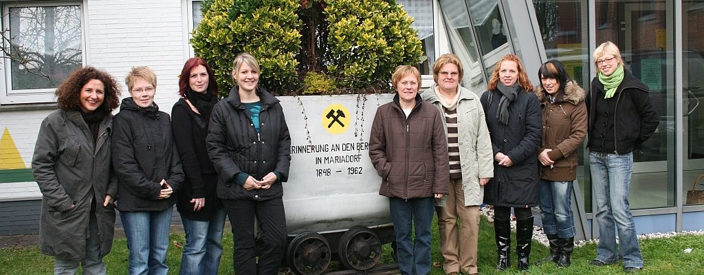 Erzieherfortbildung Mariadorf vor Lore